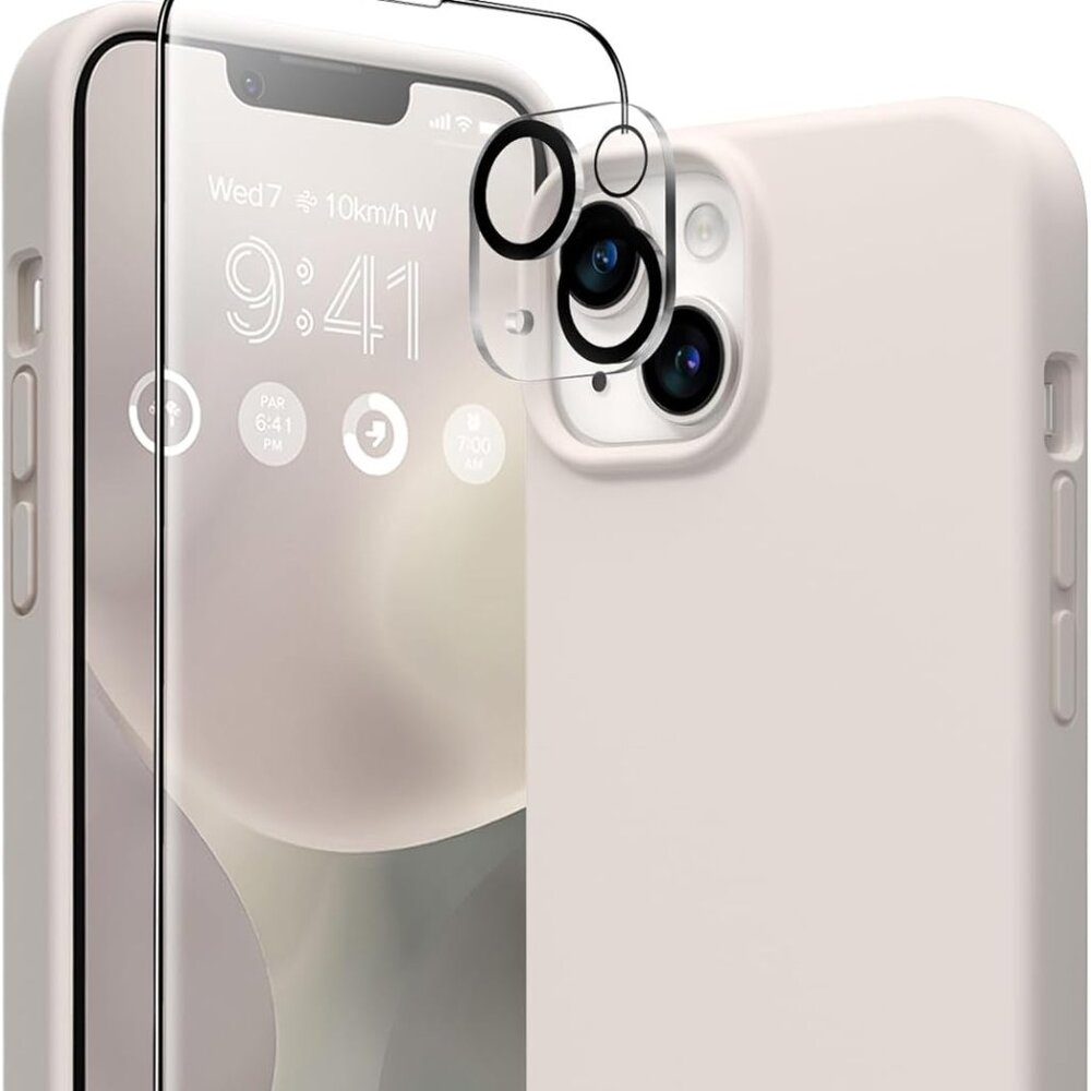 New iPhone 14 Case, Compatible with Magsafe, with Screen Protector + Camera Prot